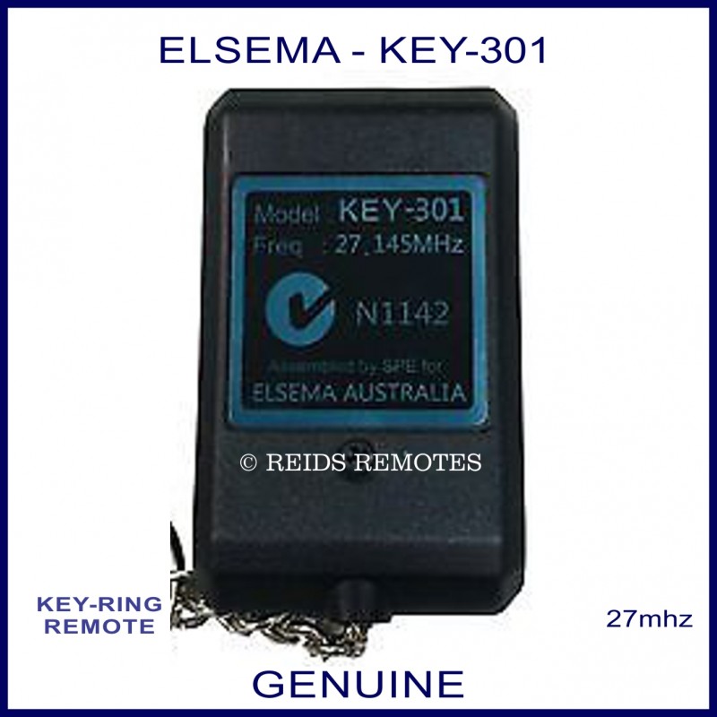 elsema key 301 instructions