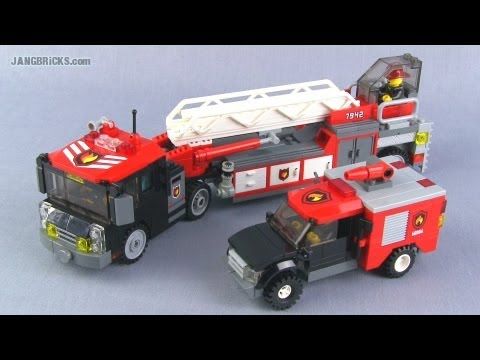 lego fire truck instructions 4208