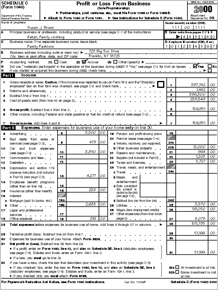 line instructions for form 1040