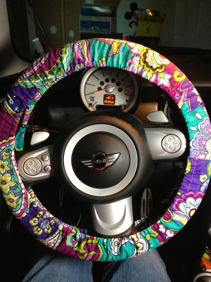 steering wheel cover stitching instructions