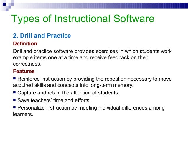 examples of instructional practices