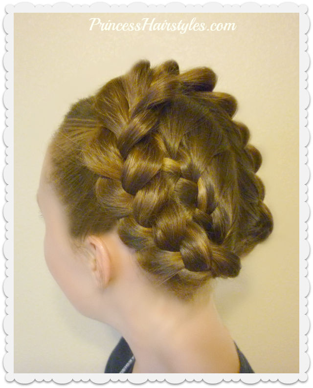 instructions on how to do a french braid