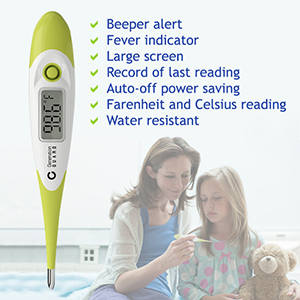 cvs flexible tip digital thermometer instructions
