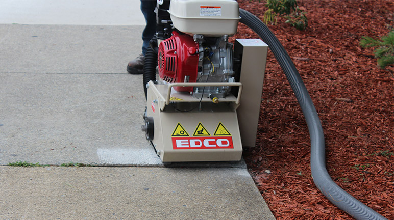 edco floor grinder instructions