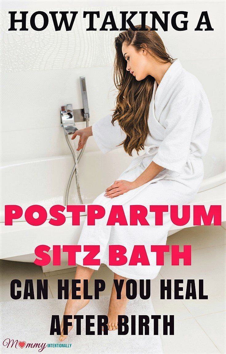 what is sitz bath instructions