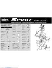 weber spirit e 210 assembly instructions