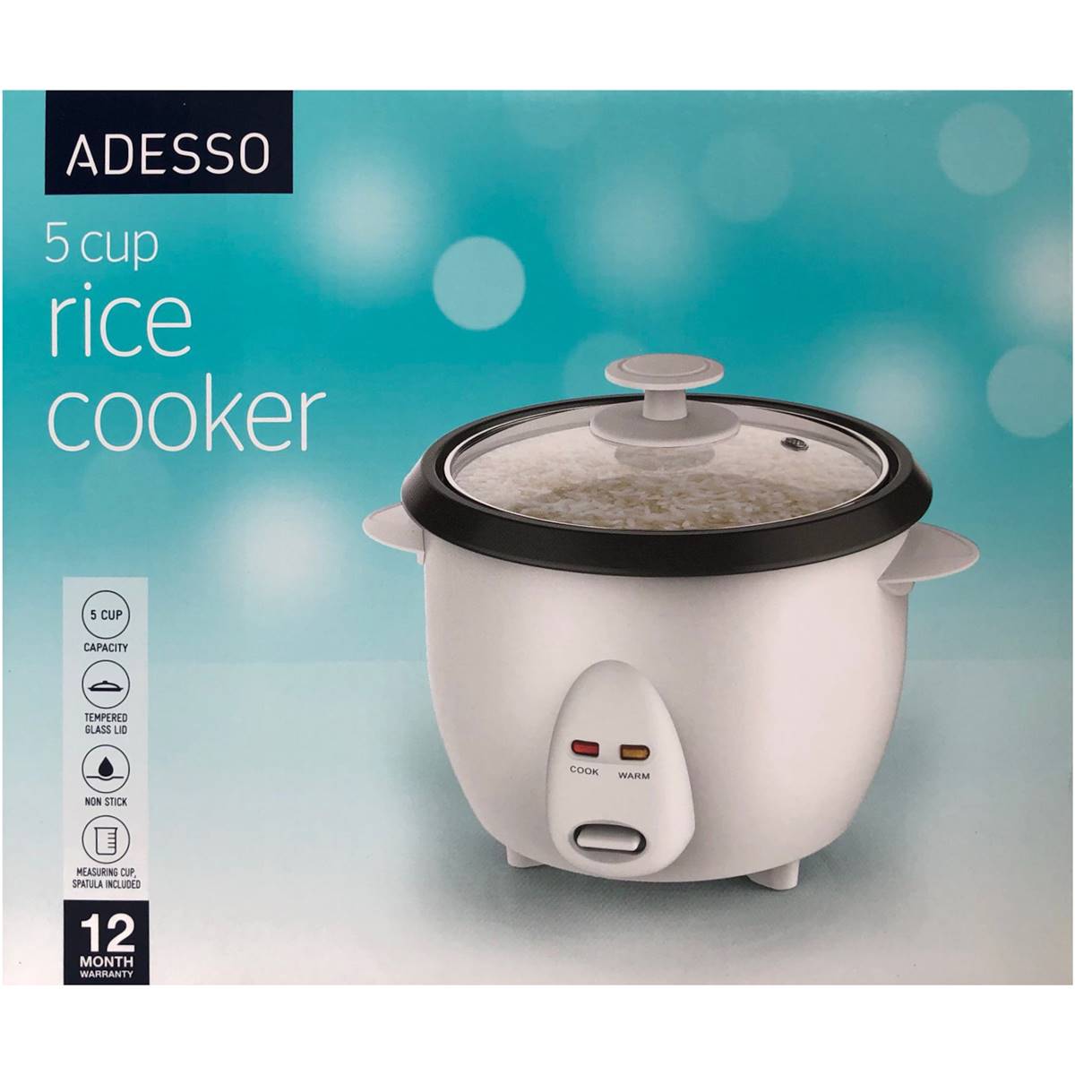 adesso rice cooker instructions