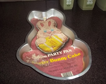 wilton bunny cake pan instructions