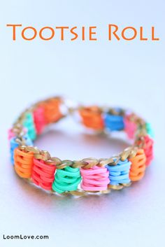 rubber band bracelet instructions