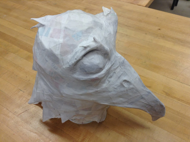 paper mache mask instructions