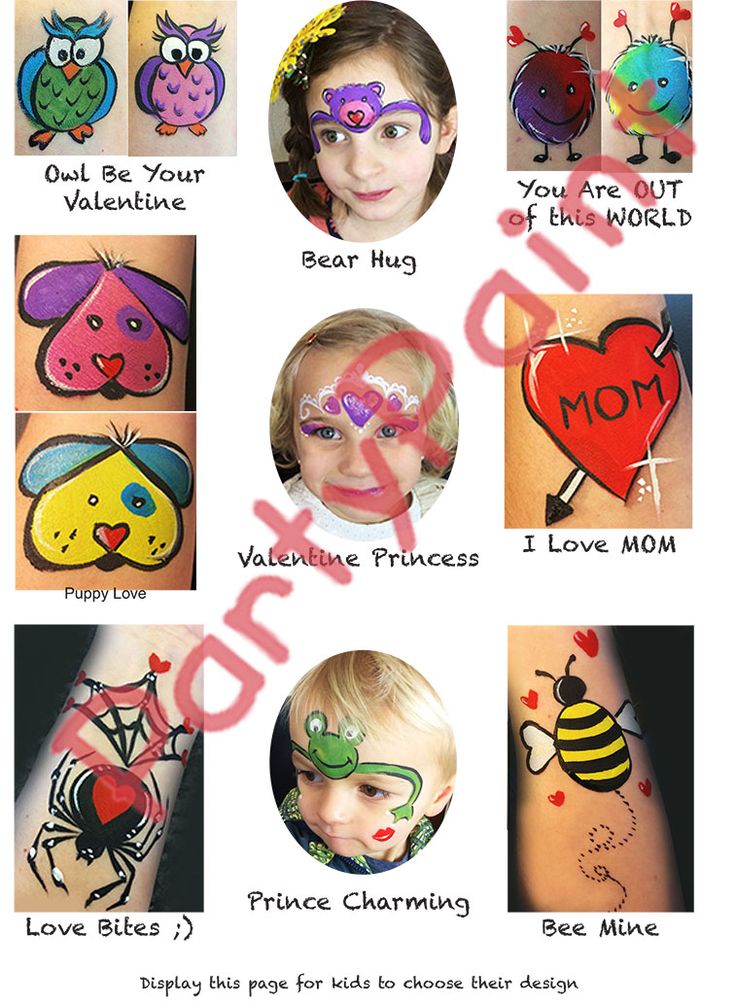 face painting instructions free
