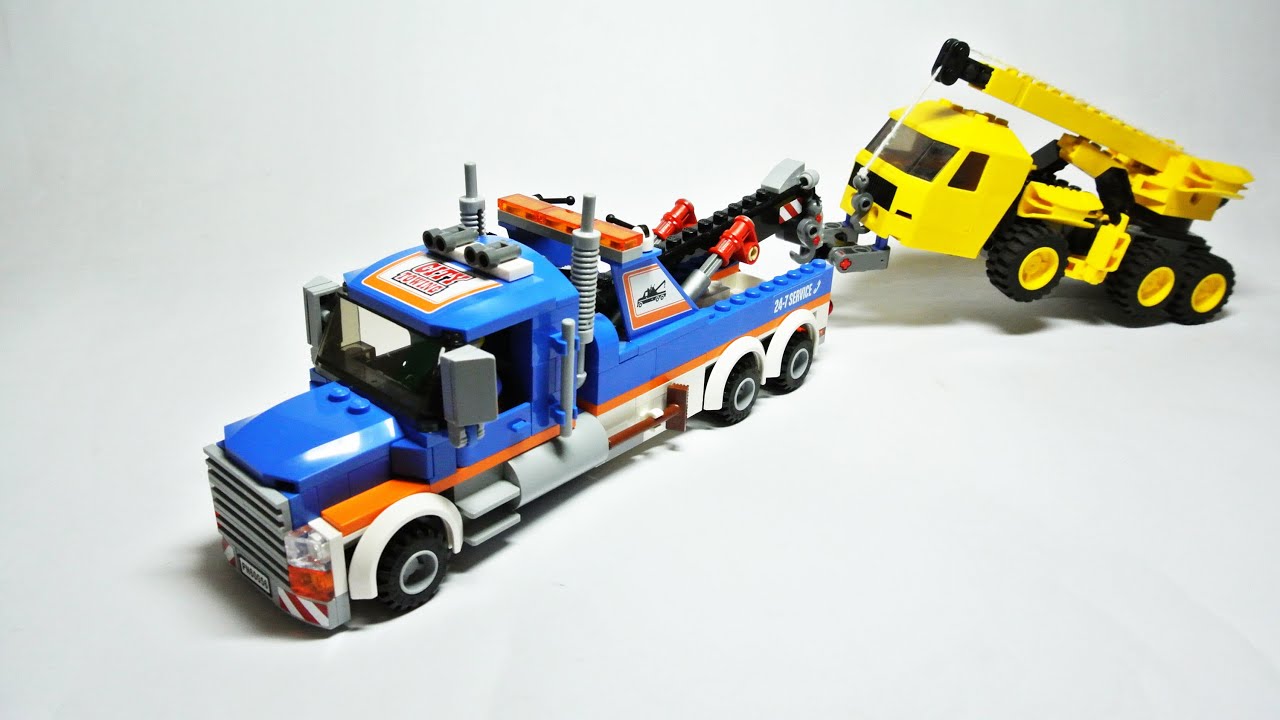 lego tow truck 60056 instructions