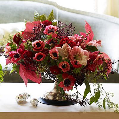round floral arrangement instructions